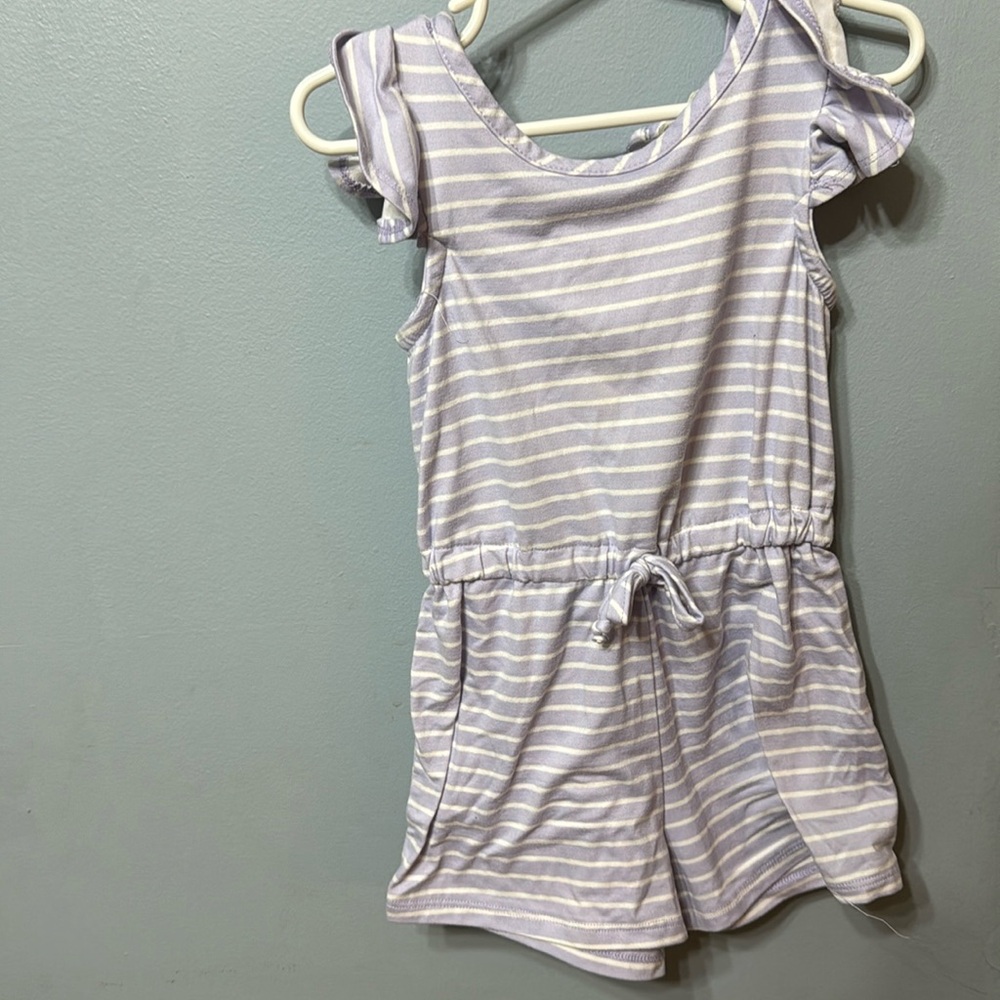 Girl striped onsie
